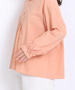 ふわふわコットン　ブラウス