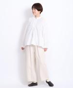 ふわふわコットン　ブラウス