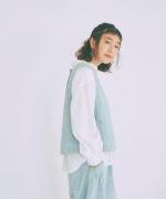 ふわふわコットン　ブラウス