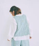 ふわふわコットン　ブラウス