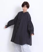 ふわふわコットン　2wayチュニックシャツ