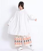 ふわふわコットン　2wayチュニックシャツ