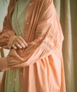 ふわふわコットン　2wayチュニックシャツ