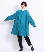 ふわふわコットン　2wayチュニックシャツ