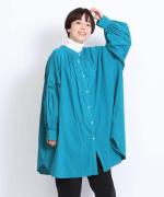 ふわふわコットン　2wayチュニックシャツ