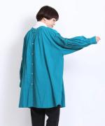 ふわふわコットン　2wayチュニックシャツ