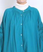 ふわふわコットン　2wayチュニックシャツ