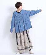 6.5ozコットンリネンデニム　ジャケット