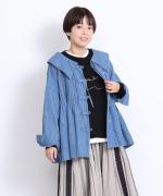 6.5ozコットンリネンデニム　ジャケット