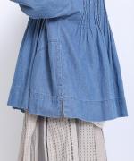 6.5ozコットンリネンデニム　ジャケット