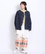 6.5ozコットンリネンデニム　ジャケット