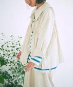 6.5ozコットンリネンデニム　ジャケット