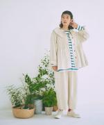 6.5ozコットンリネンデニム　ジャケット