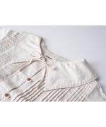 6.5ozコットンリネンデニム　ジャケット