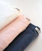 太番手ステッチコットンリネンボイル　チュニック