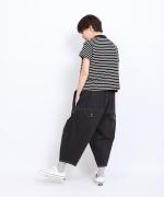 顔料染フレンチドリル　ティンカーパンツ