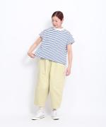 顔料染フレンチドリル　ティンカーパンツ