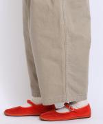 顔料染フレンチドリル　フル丈パンツ