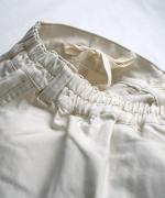 顔料染フレンチドリル　フル丈パンツ