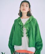 ソリトリネン③　フリルブラウス