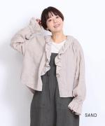 ソリトリネン③　フリルブラウス