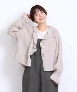 ソリトリネン③　フリルブラウス