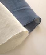 スモッキングコットンリネン　2wayブラウス