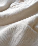 9.5ozコットンリネンデニム　ワイドテーパードパンツ