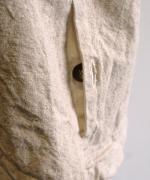 リネンコットンキャンバス　2wayベスト