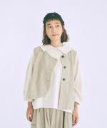 リネンコットンキャンバス　2wayベスト