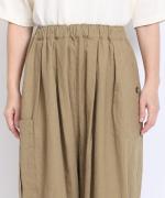 リネンコットンキャンバス　パンツ