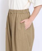 リネンコットンキャンバス　パンツ
