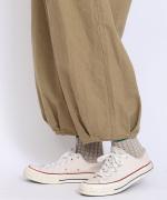 リネンコットンキャンバス　パンツ