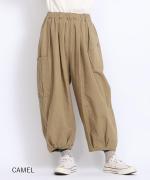 リネンコットンキャンバス　パンツ