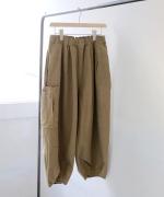 リネンコットンキャンバス　パンツ