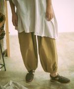 リネンコットンキャンバス　パンツ