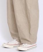 コットンリネンタイプライターファナージュ　サロペット