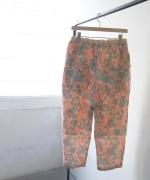 花柄プリント　パンツ