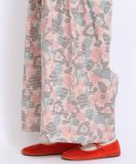 花柄プリント　オールインワン