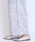 3Dフラワー刺繍ボイル　パンツ