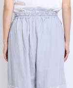 3Dフラワー刺繍ボイル　パンツ