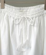 3Dフラワー刺繍ボイル　パンツ