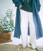 3Dフラワー刺繍ボイル　パンツ