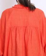 60リネンキャンバス　ブラウス