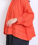 60リネンキャンバス　ブラウス