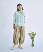 60リネンキャンバス　ブラウス