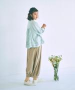 60リネンキャンバス　ブラウス