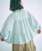 60リネンキャンバス　ブラウス