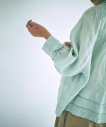 60リネンキャンバス　ブラウス