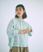 60リネンキャンバス　ブラウス